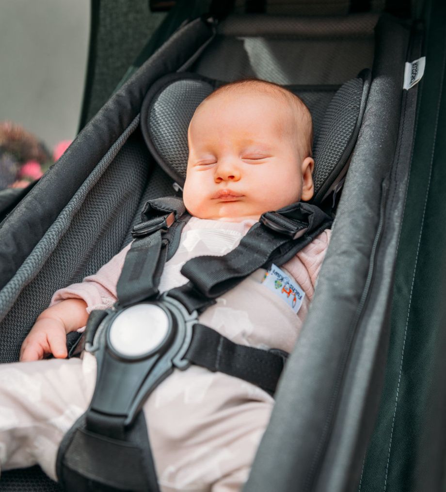 coque bebe remorque velo