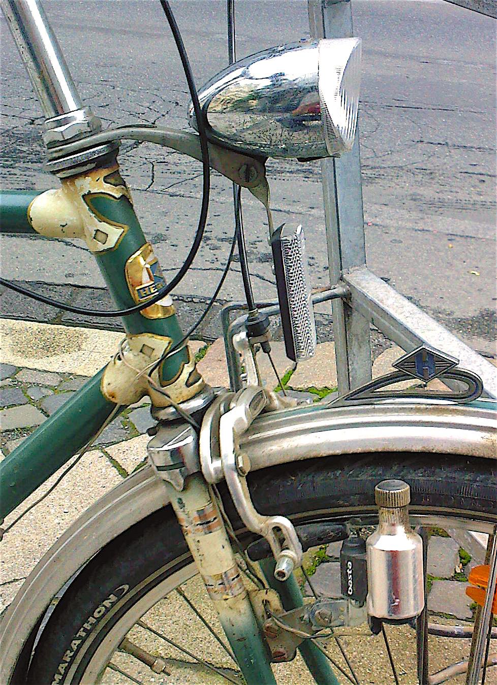 Eclairage dynamo 2025 velo vintage