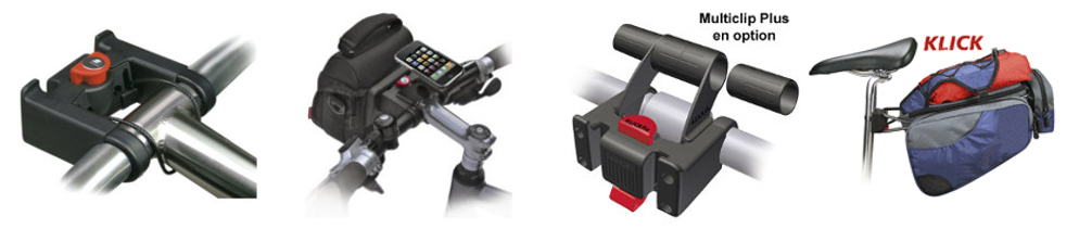 fixation klickfix sur guidon